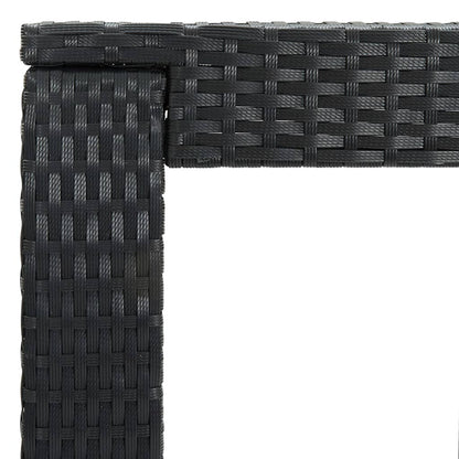 Tuinbartafel 60,5X60,5X110,5 Cm Poly Rattan 60.5 x 60.5 x 110.5 cm