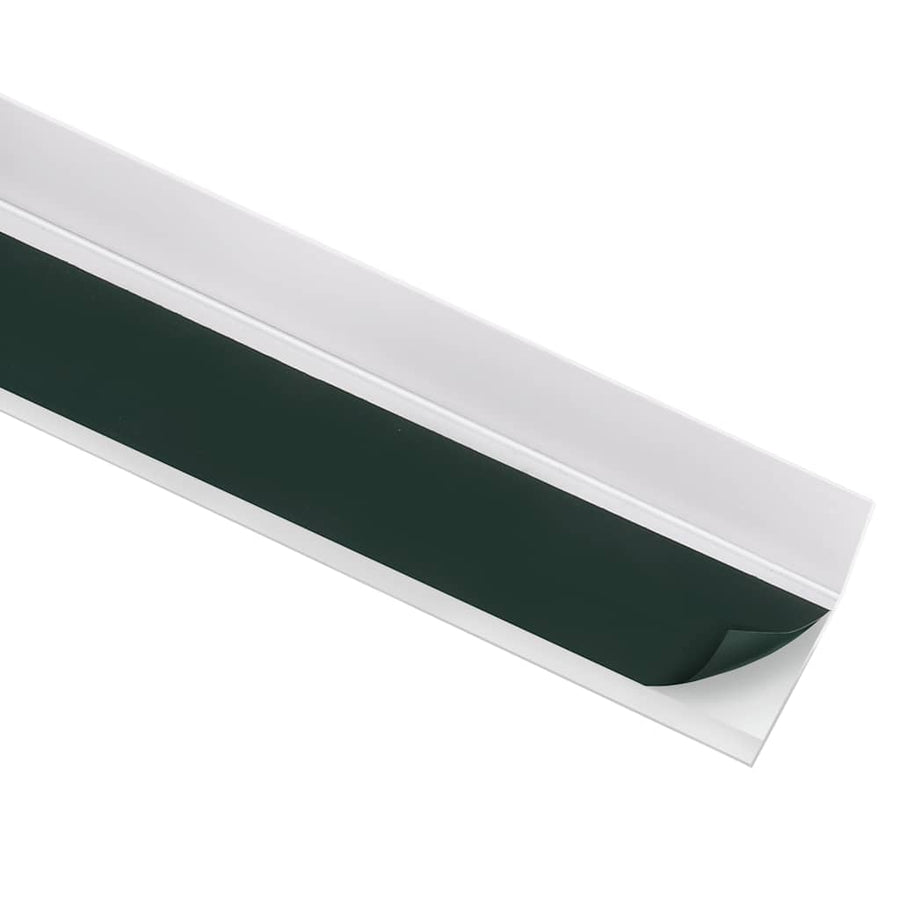 Trapneuzen L-vormig 15 st 90 cm aluminium zilverkleurig