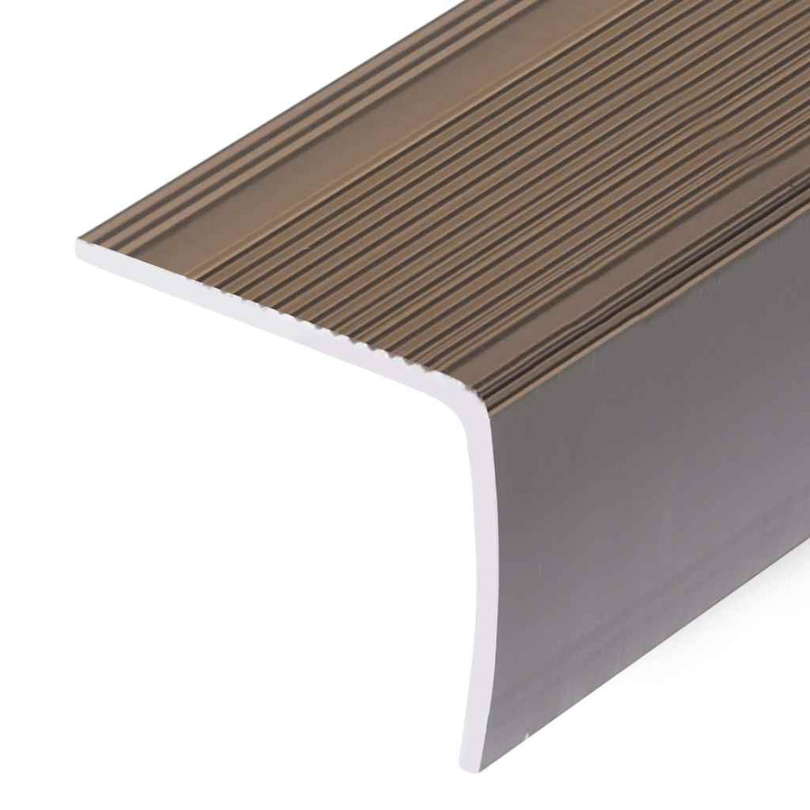 Trapneuzen L-Vormig 15 St 90 Cm Aluminium Bruin