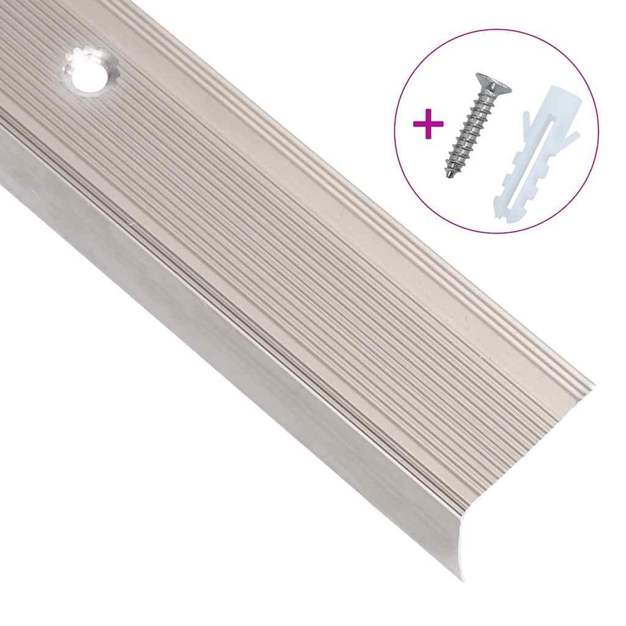 Trapneuzen L-Vormig 5 St 90 Cm Aluminium Champagnekleurig