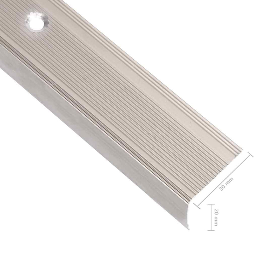 Trapneuzen L-Vormig 5 St 90 Cm Aluminium Champagnekleurig