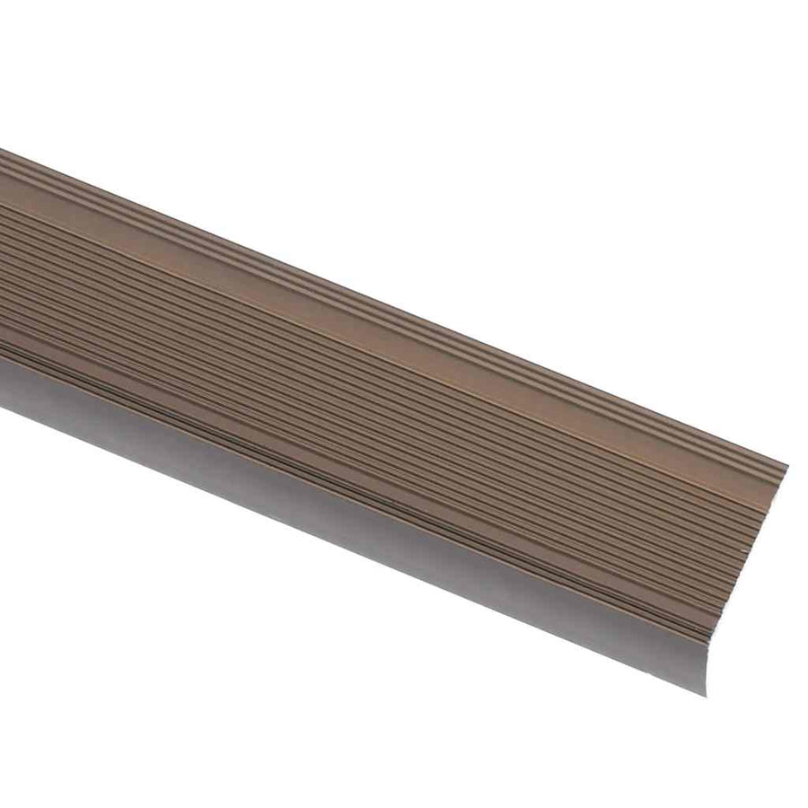 Trapneuzen L-Vormig 15 St 100 Cm Aluminium Bruin