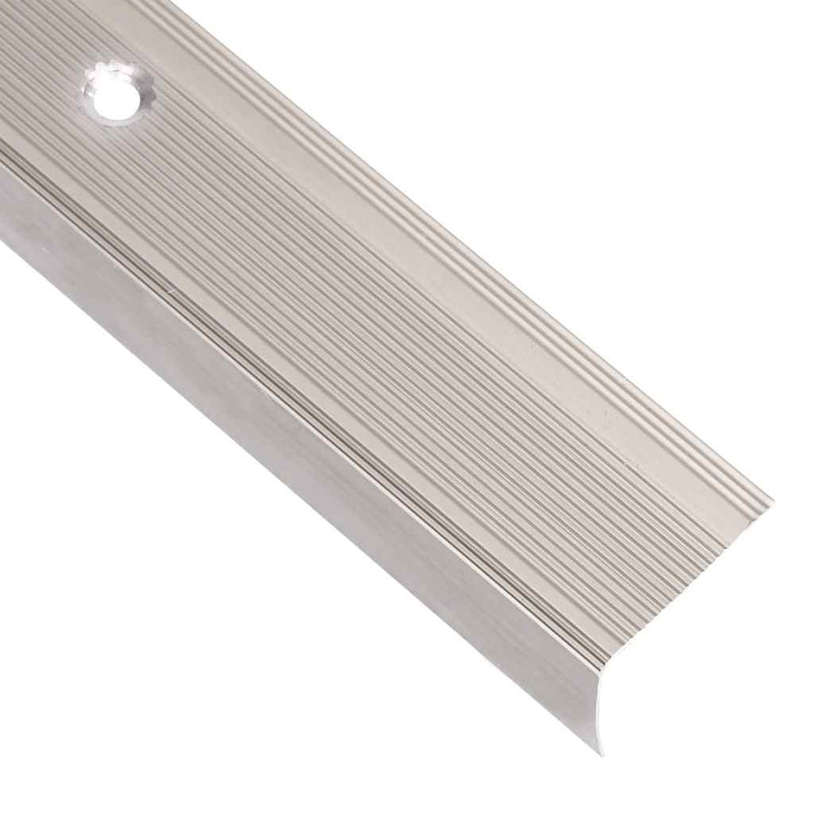 Trapneuzen L-vormig 15 st 100 cm aluminium champagnekleurig