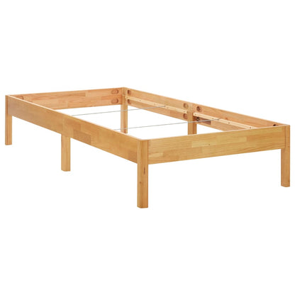 Bedframe massief eikenhout 90x200 cm