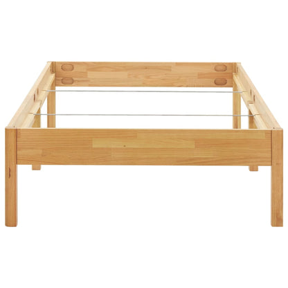 Bedframe massief eikenhout 90x200 cm