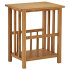 Side table 45x35x55 cm solid oak