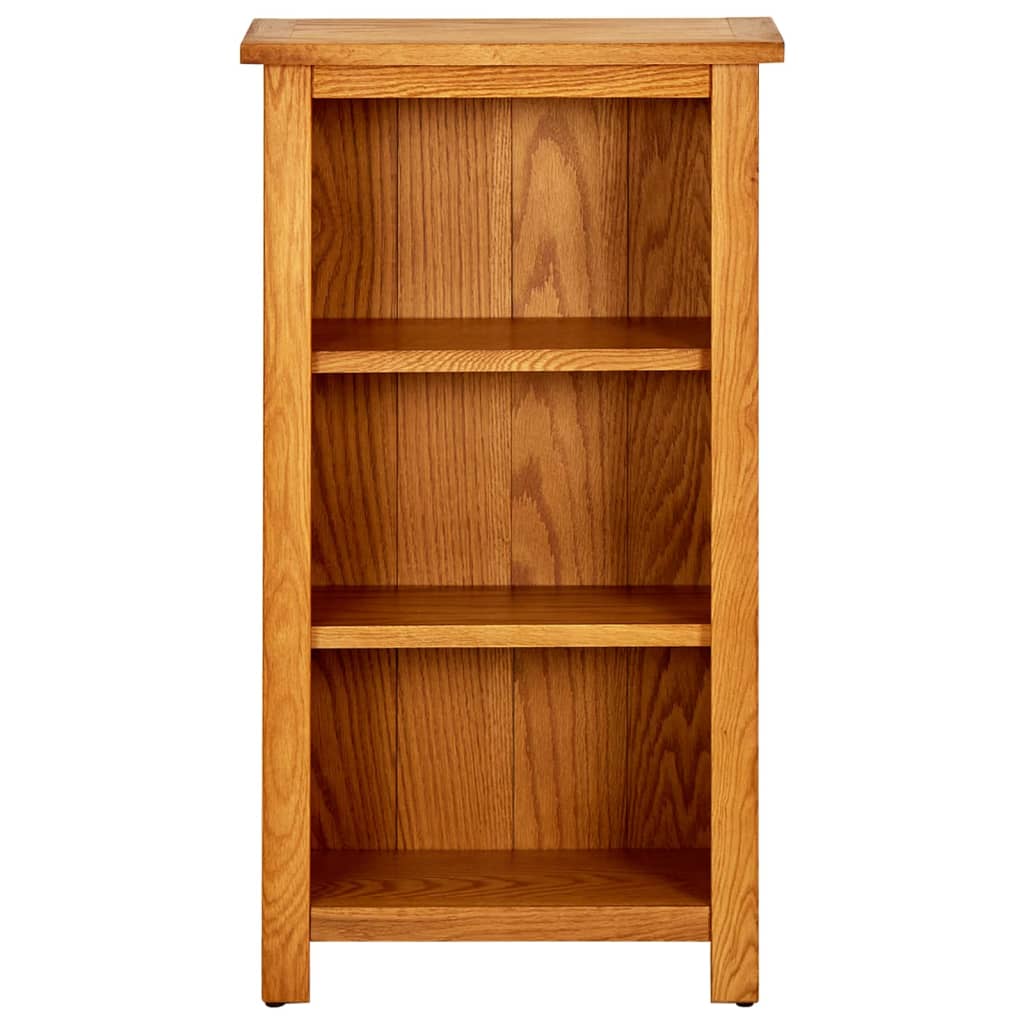 Boekenkast 45X22,5X82 Cm Massief Eikenhout 45 x 22.5 x 82 cm