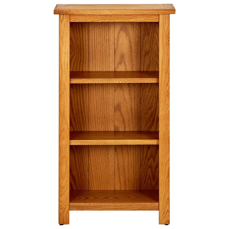 Boekenkast 45X22,5X82 Cm Massief Eikenhout 45 x 22.5 x 82 cm