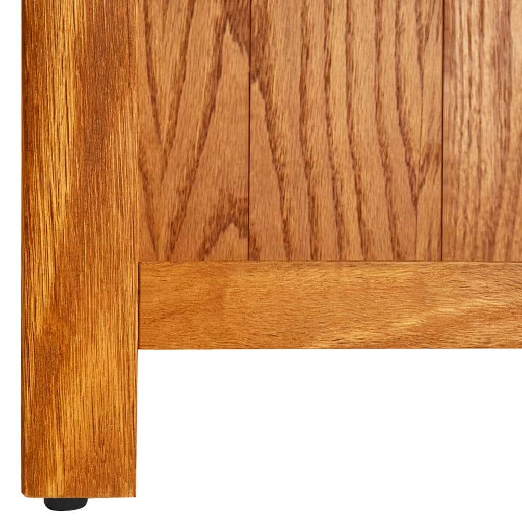 Boekenkast 45X22,5X82 Cm Massief Eikenhout 45 x 22.5 x 82 cm