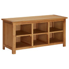 Schoenenrek 90x37x45 cm massief eikenhout