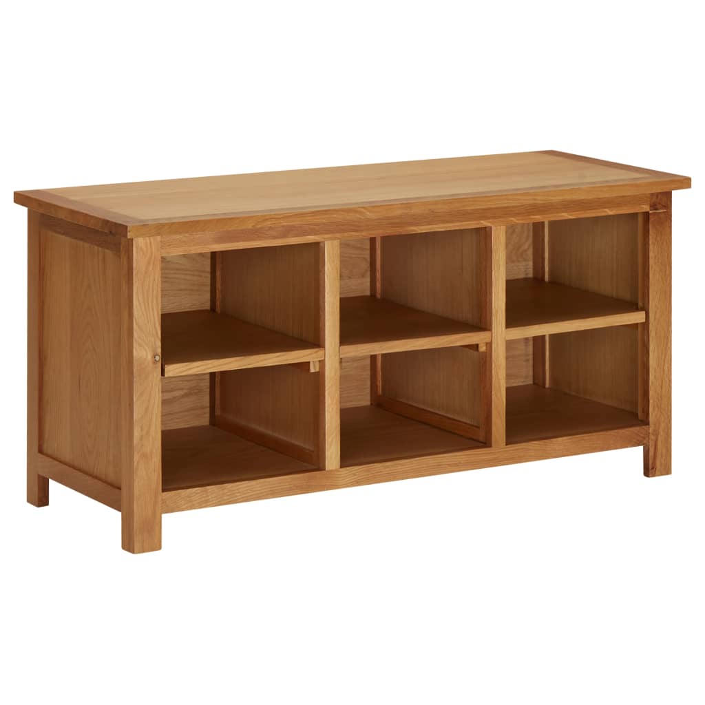 Schoenenrek 90X37X45 Cm Massief Eikenhout