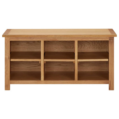 Schoenenrek 90X37X45 Cm Massief Eikenhout