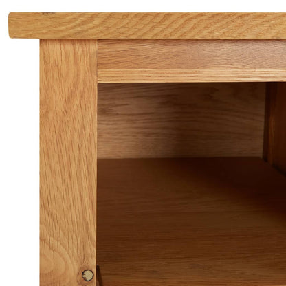 Schoenenrek 90X37X45 Cm Massief Eikenhout