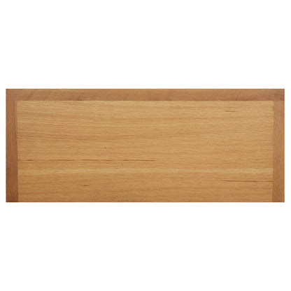 Schoenenrek 90X37X45 Cm Massief Eikenhout