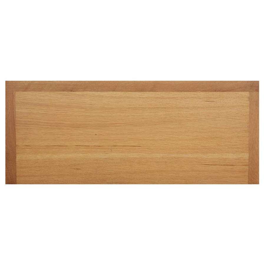 Schoenenrek 90X37X45 Cm Massief Eikenhout