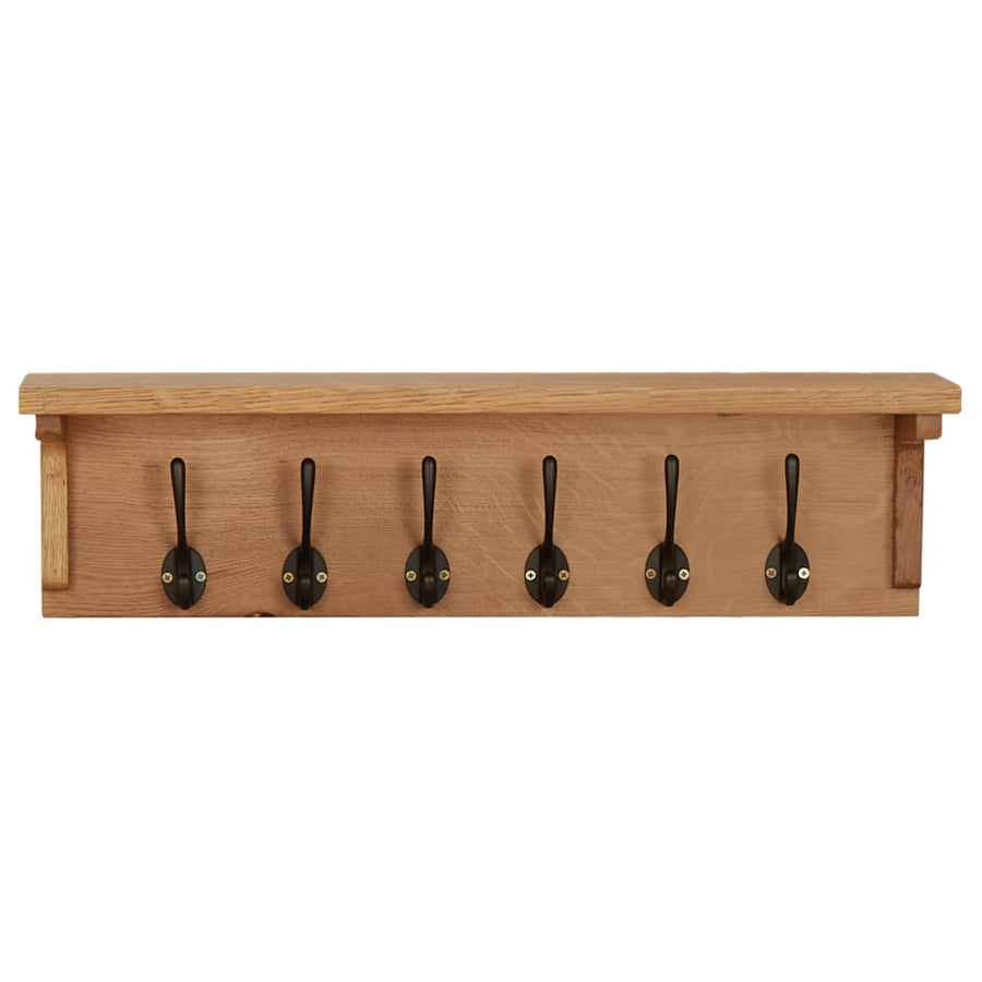 Kapstok Massief Eikenhout 60 x 16 x 16 cm