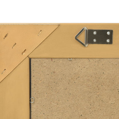 Wandspiegel Barok Stijl Kleurig 50 x 60 cm Goud