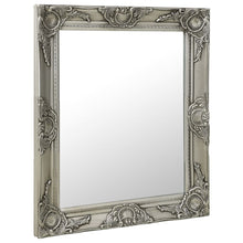 Wandspiegel Barok Stijl Kleurig 50 x 60 cm Zilver