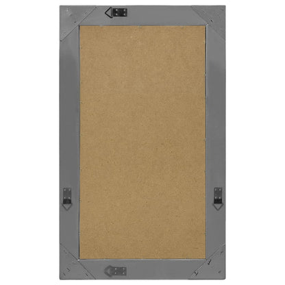 Wandspiegel Barok Stijl 50 x 80 cm Zwart