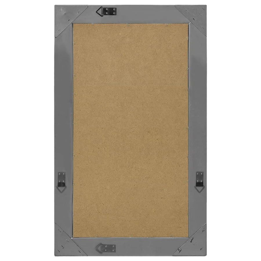 Wandspiegel Barok Stijl 50 x 80 cm Zwart