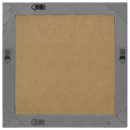 Wandspiegel Barokstijl 60 x 60 cm Zwart