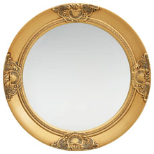 Wandspiegel Barok Stijl 50 Cm Kleurig Φ 50 cm Goud