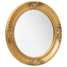 Wandspiegel Barok Stijl 50 Cm Kleurig Φ 50 cm Goud