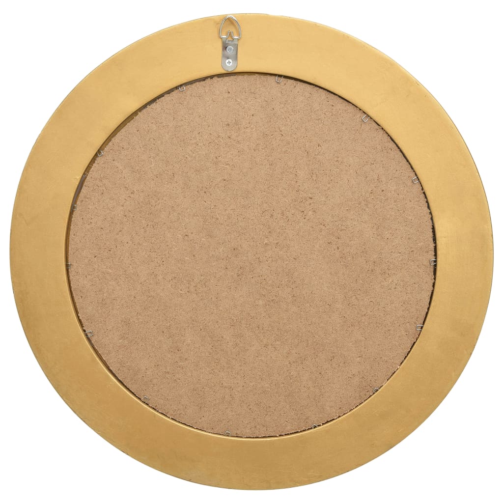 Wandspiegel Barok Stijl 50 Cm Kleurig Φ 50 cm Goud