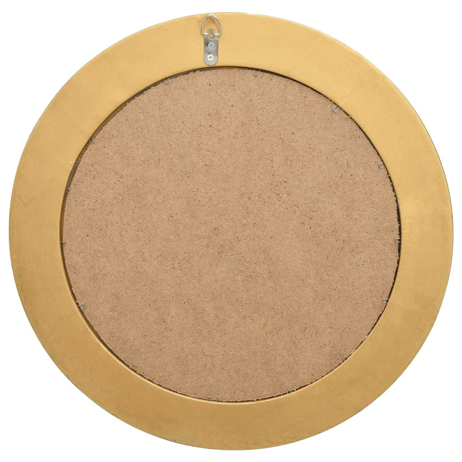 Wandspiegel Barok Stijl 50 Cm Kleurig Φ 50 cm Goud