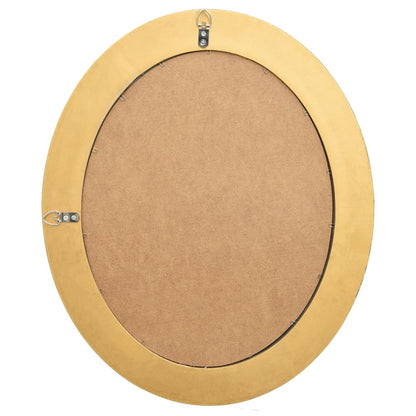 Wandspiegel Barok Stijl Kleurig 50 x 60 cm Goud