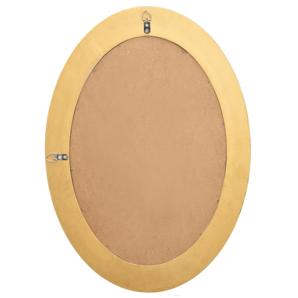 Wandspiegel Barok Stijl Kleurig 50 x 70 cm Goud
