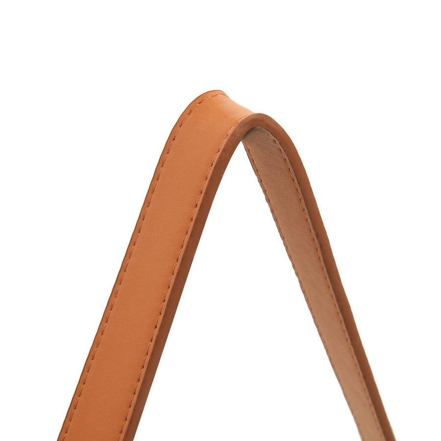 Wandspiegel Met Band 50 Cm Ø 50 cm Zwart