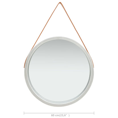 Wandspiegel Met Band 60 Cm Kleurig Ø 60 cm