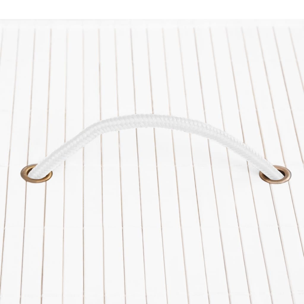 Opbergboxen Bamboe Wit