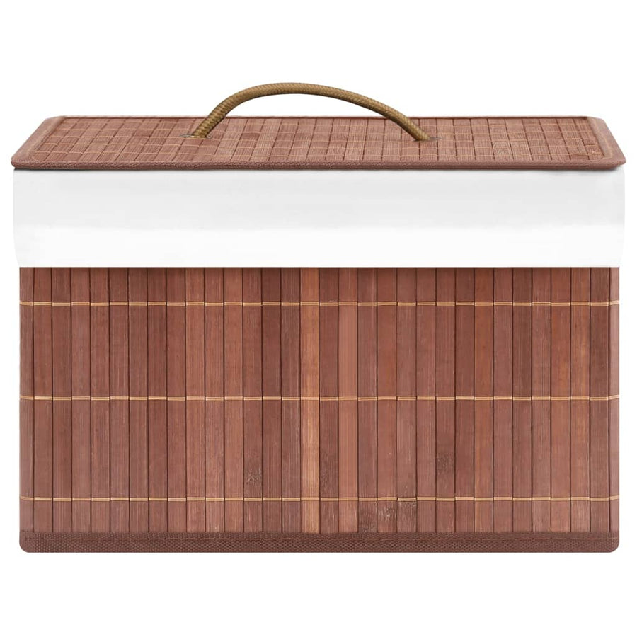 Opbergboxen Bamboe Bruin
