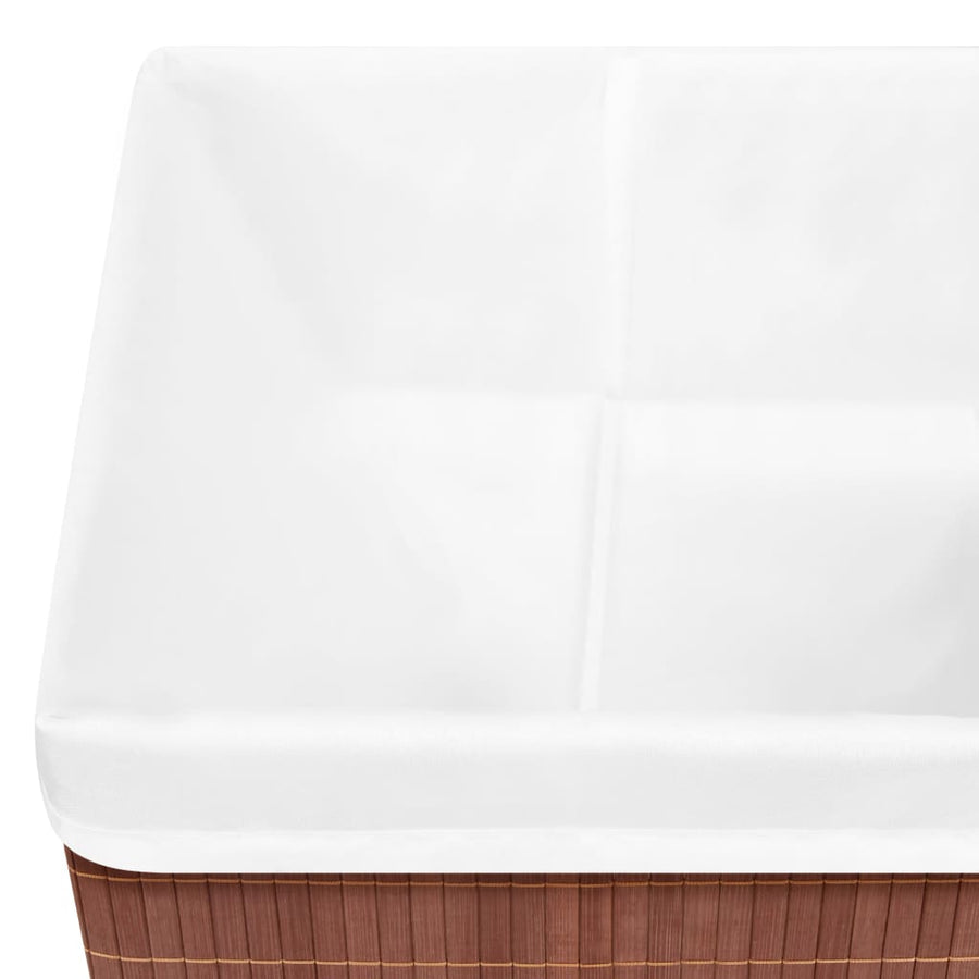 Opbergboxen Bamboe Bruin