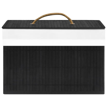 Opbergboxen Bamboe Zwart