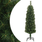 Kunstkerstboom Met Standaard Smal Pvc Groen 150 cm Basis