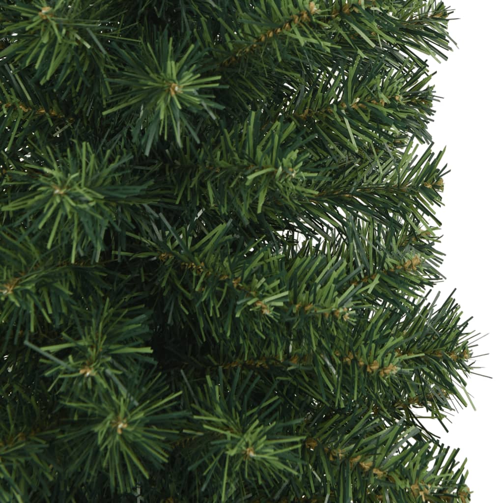 Kunstkerstboom Met Standaard Smal Pvc Groen 180 cm Basis