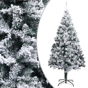 Kunstkerstboom 210 cm sneeuw groen