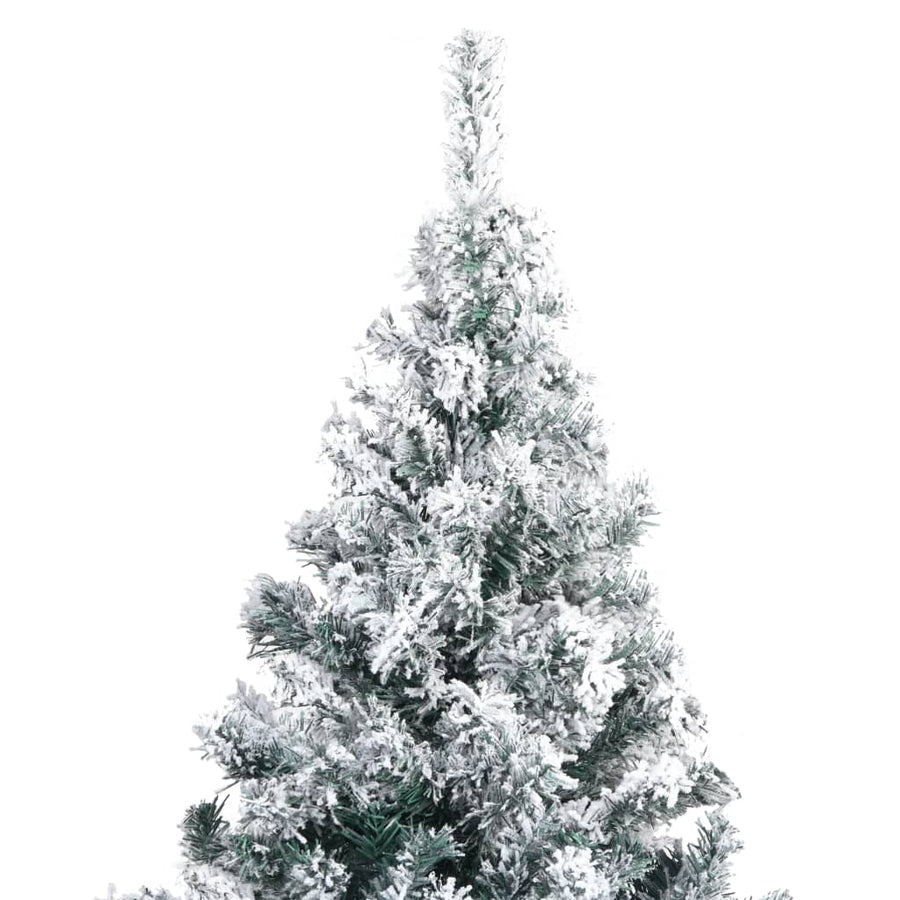 Kunstkerstboom Met Sneeuw 210 Cm Groen 210 x 135 cm