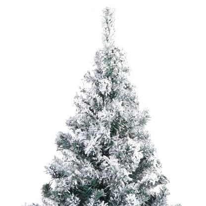 Kunstkerstboom Met Sneeuw 240 Cm Groen 240 x 150 cm