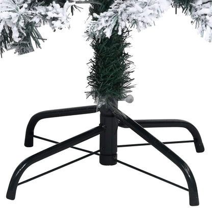 Kunstkerstboom Met Sneeuw 240 Cm Groen 240 x 150 cm
