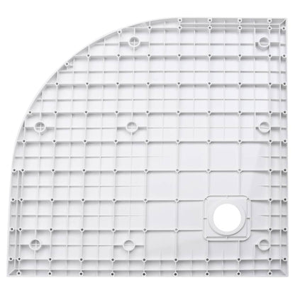 Douchebak 90X90 Cm Smc Wit