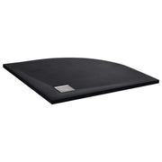 Shower tray 90x90 cm SMC black