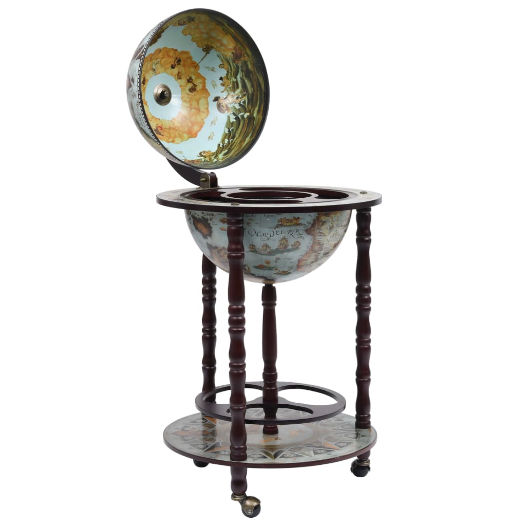 Globebar eucalyptushout blauw Blauw en bruin