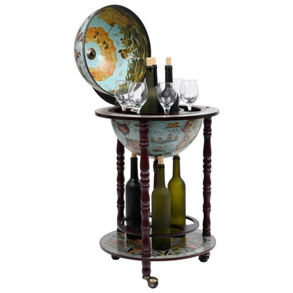 Globebar eucalyptushout blauw Blauw en bruin