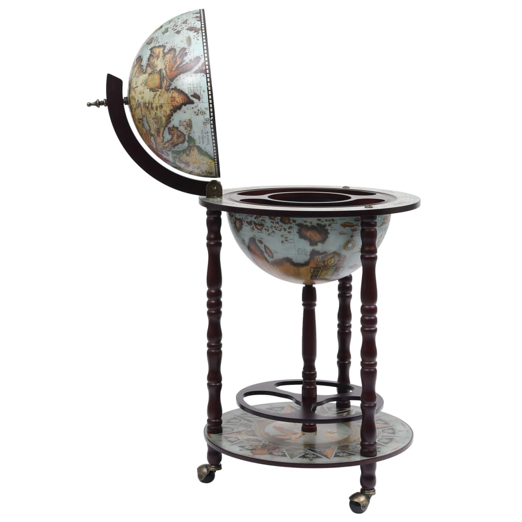 Globebar eucalyptushout blauw Blauw en bruin