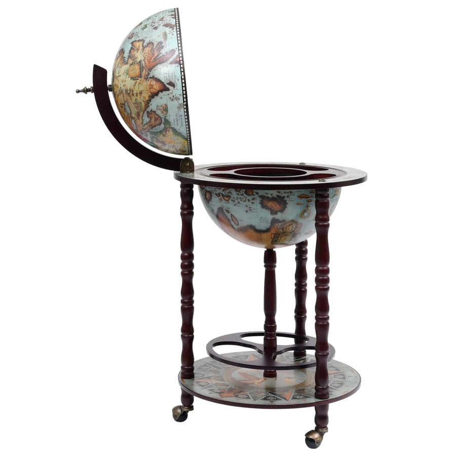 Globebar eucalyptushout blauw Blauw en bruin