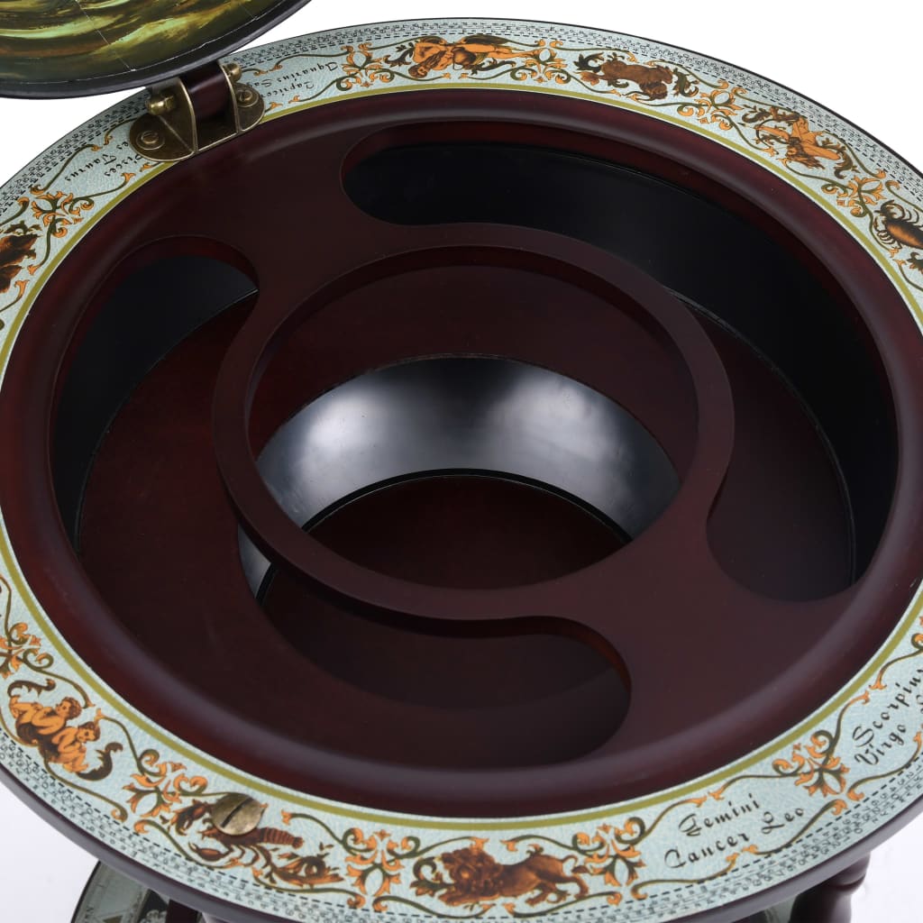 Globebar eucalyptushout blauw Blauw en bruin